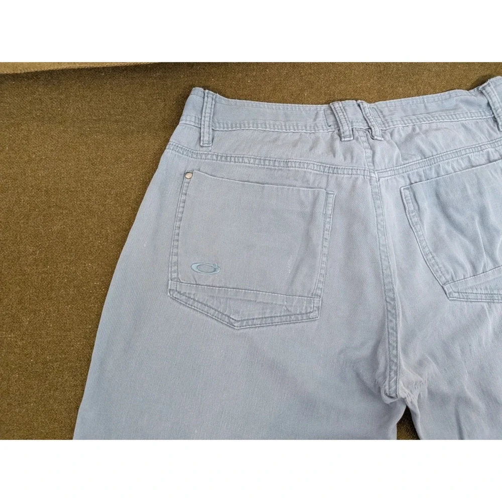 Oakley Mens Cotton Light Blue Pant 33 X 32 - Picture 6 of 7